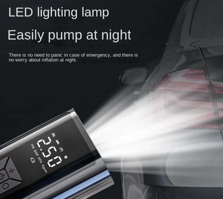 Smart Display Portable Air Compressor