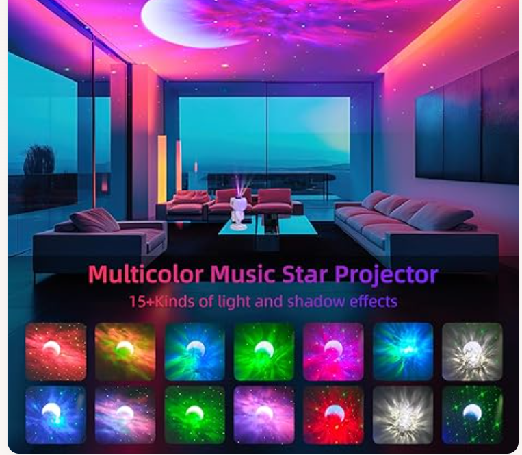 Astronaut Nebula Star Projector
