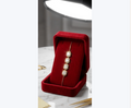 Square Crystal Link Adjustable Bracelet